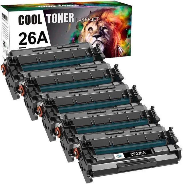 Main image of 5x CF226A Toner Compatible with HP 26A LaserJet Pro M426fdw M402dn M426fdn MFP