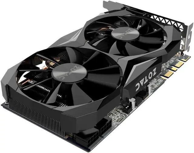 Alt view image 2 of 5 - ZOTAC GeForce GTX 1080 Ti Mini 11GB GDDR5X 352-bit Super Compact VR Ready Gaming Graphics Card, Optimized Fan Design, Wide Array Aluminum Heatsink, 5 x 6mm Copper Heat Pipes, Metal Back Plate, White L
