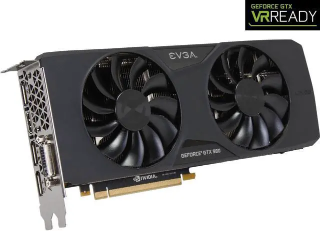 Alt view image 7 of 14 - EVGA GeForce GTX 980 04G-P4-2983-KR 4GB SC GAMING w/ACX 2.0, 26% Cooler and 36% Quieter Cooling Graphics Card