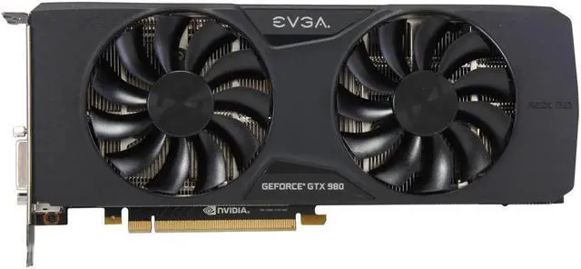 Alt view image 6 of 14 - EVGA GeForce GTX 980 04G-P4-2983-KR 4GB SC GAMING w/ACX 2.0, 26% Cooler and 36% Quieter Cooling Graphics Card