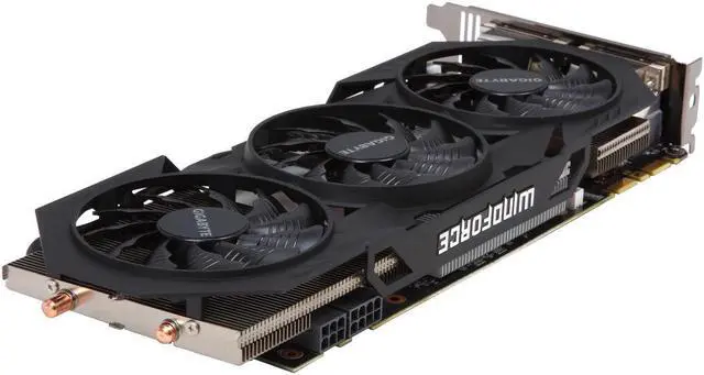 Alt view image 8 of 8 - Gigabyte GeForce GTX 970 4GB Windforce OC DDR5 GV-N970WF3OC-4GD Video Card GPU