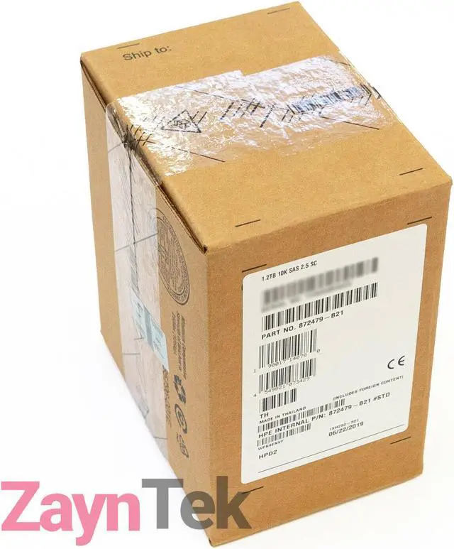 Alt view image 10 of 15 - HP 872479-B21 - HP 1.2TB 2.5" SAS 10K 12Gb/s Hard Drive
