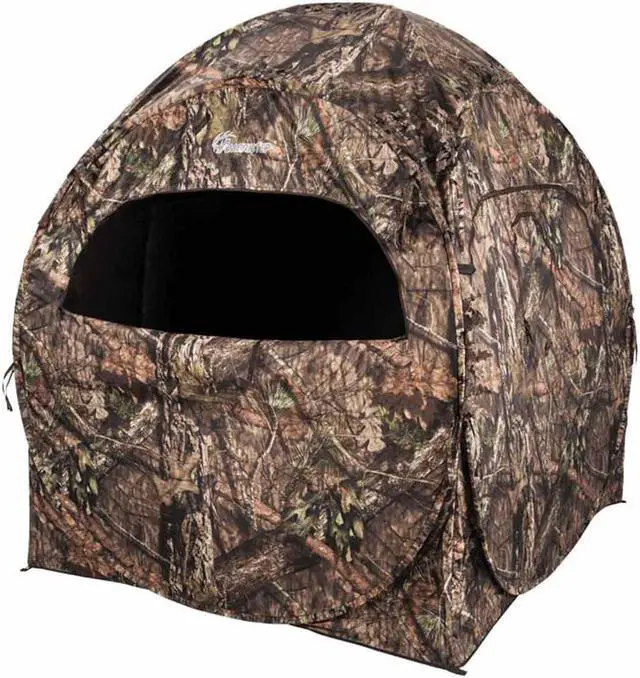 Alt view image 4 of 9 - Ameristep AMEBL1010 Doghouse Run & Gun Blind Mossy Oak Breakup Country Blind