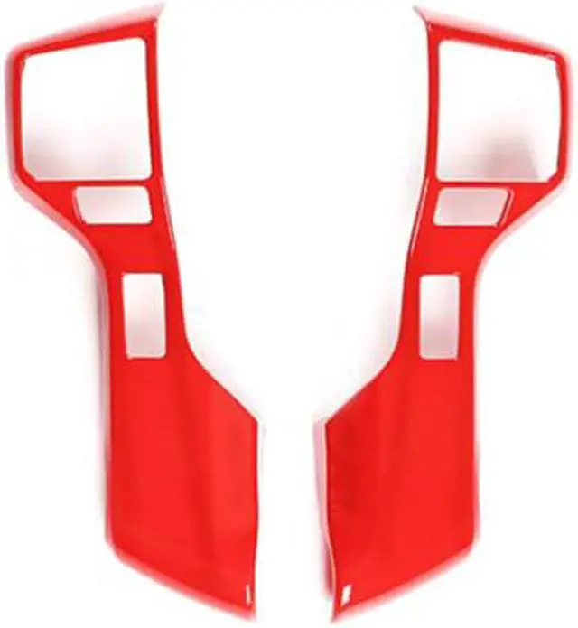 Alt view image 3 of 4 - ABS Car Steering Wheel Button Frame Decorative Cover Trim Fit For Toyota Tacoma 2016-20 Tundra 2014+ 4Runner 2010-2019 Car Interior Accessories