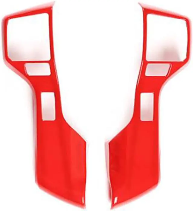 Alt view image 4 of 4 - ABS Car Steering Wheel Button Frame Decorative Cover Trim Fit For Toyota Tacoma 2016-20 Tundra 2014+ 4Runner 2010-2019 Car Interior Accessories