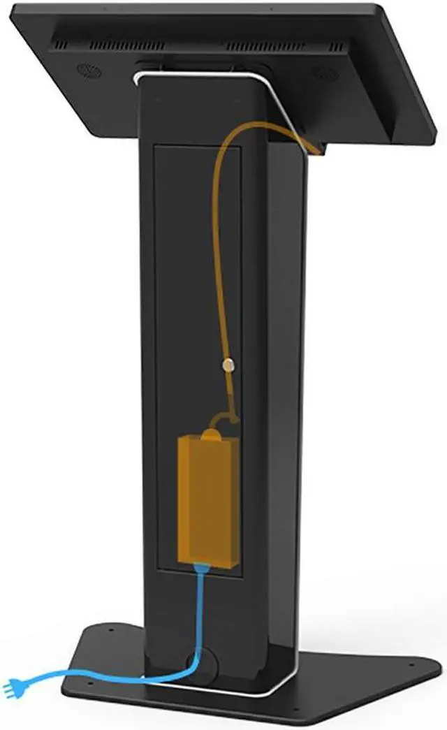 Alt view image 4 of 5 - Beelta Kiosk Floor Stand with Touchscreen Monitor 32 inch-10 Points PCAP Touch FHD1920×1080P LCD Touch Screen Monitor