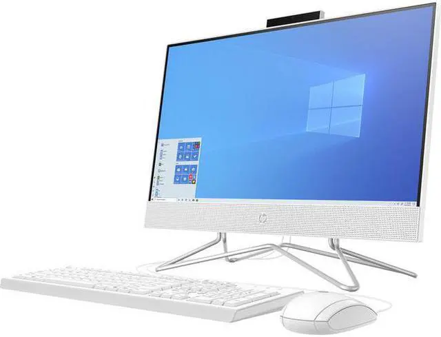Alt view image 4 of 5 - HP 22-dd0000 22-dd0210 All-in-One Computer - AMD Athlon Silver 3050U Dual-core (2 Core) 2.30 GHz - 4 GB RAM DDR4 SDRAM - 256 GB M.2 PCI Express NVMe SSD - 21.5" Full HD 1920 x 1080 - Desktop - Sn