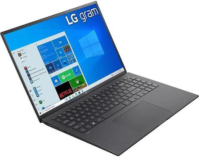 Alt view image 14 of 20 - LG Gram 16Z90P - 16" WGXGA (2560x1600) Ultra-Lightweight Laptop, Intel evo with 11th gen CORE i7 1165G7 CPU , 16GB RAM, 256GB SSD, Alexa Built-in, 19.5 Hours Battery, Thunderbolt 4, Black - 2021