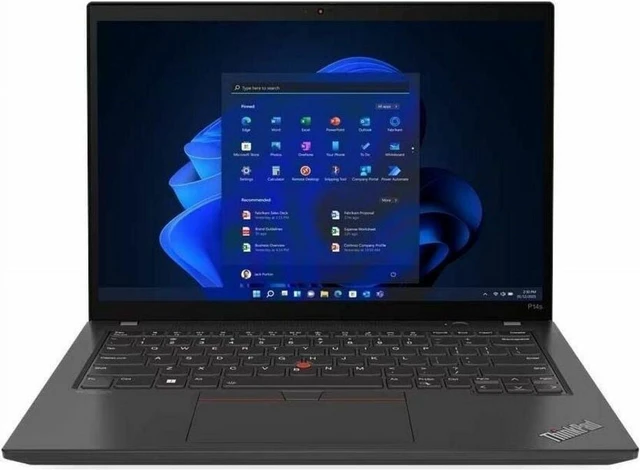 Alt view image 11 of 11 - Lenovo ThinkPad P14s Gen 4 - AI Ready - 14" - AMD Ryzen 7 Pro - 784 (21K5001BUS)