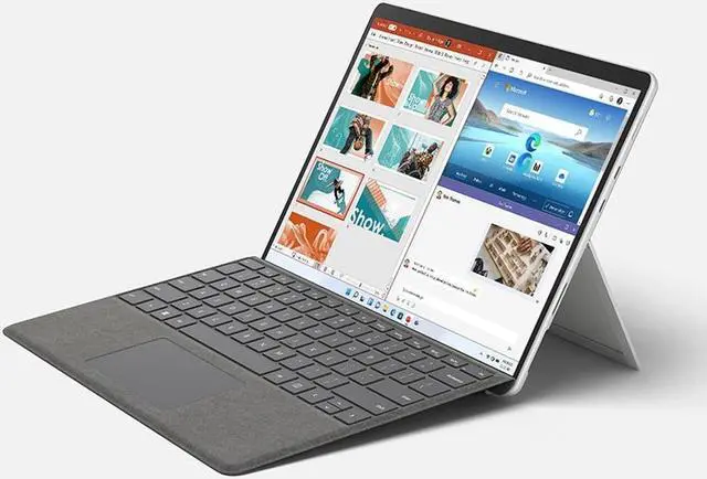Alt view image 3 of 6 - Microsoft Surface Pro 8 8PM-00016 8GB Memory 128GB SSD 13.0" 2880 x 1920 Tablet PC Windows 10 Platinum