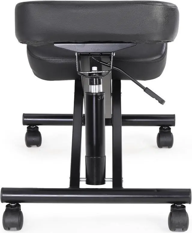 Alt view image 5 of 7 - FAMOYI Offical Kneeling Chair Home Office Chair Ergonomic Kneeling Chair, Improve Sitting Posture to Relieve the Pain of Sedentary, Wheels Can be Rolled Black