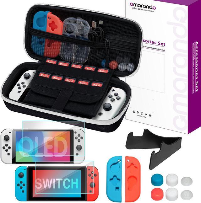 Nintendo Switch OLED - game console - black, white