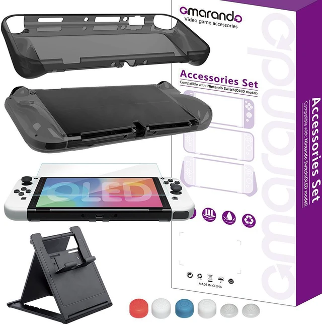 omarando Protective Case for Nintendo Switch (OLED model) , Soft TPU ...