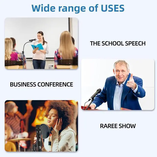 Alt view image 4 of 7 - Four legged Floor Microphone Stand. from 24" to 67"Extendable Height with Adjustable Angle. Comes with a storage bag for easy carrying and 2 Mic Clips.for Singing Performance and Podcast