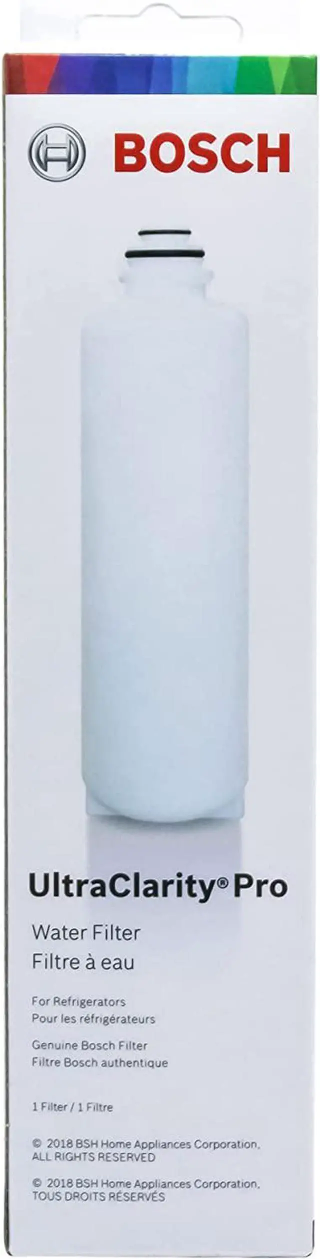 Main image of For Bosch 11032531 UltraClarity® Pro Water Filter Cartridge (White) for Bosch Refrigerators 74PC