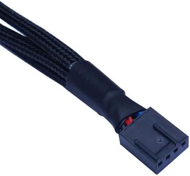 Alt view image 2 of 5 - Motherboard 4-pin PMW Fan Splitter 1 to 3 HUB Internal Power Extension Cable for Computer CPU/Case Fan 1x3 Converter