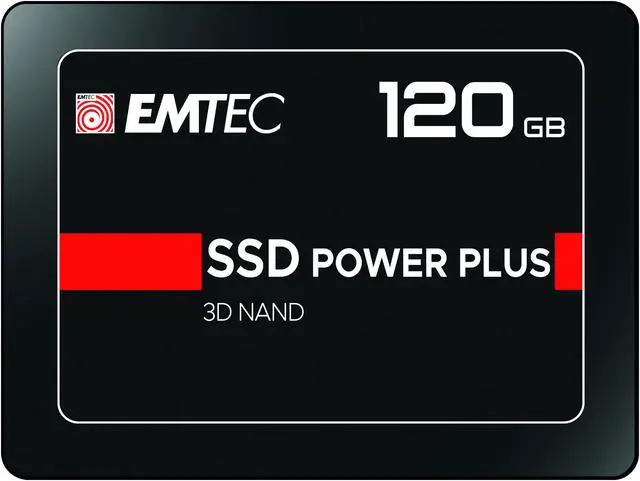 Alt view image 2 of 3 - Emtec X150 Power Plus 120GB 2.5" SATA III Internal SSD - ECSSD120GX150