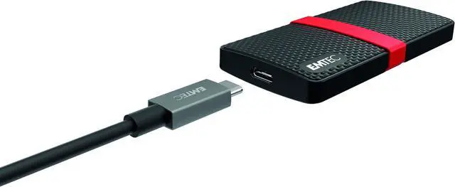 Alt view image 4 of 7 - Emtec X200 Power Plus 128GB mSATA Portable Solid State Drive (SSD) - ECSSD128GX200