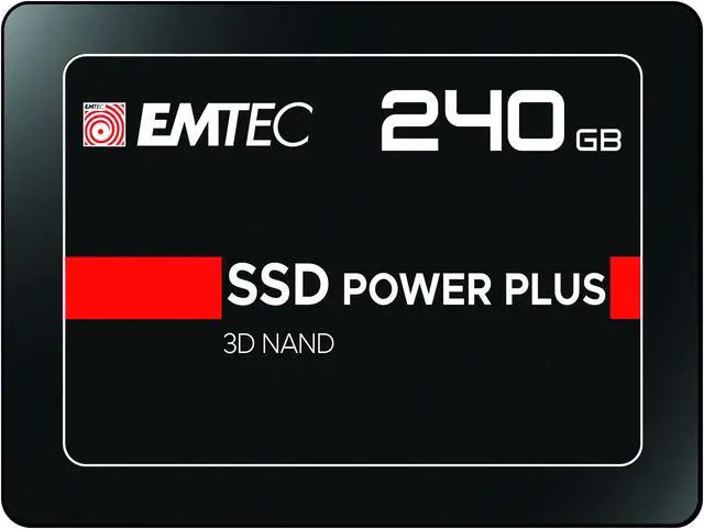 Alt view image 3 of 4 - Emtec X150 Power Plus 240GB 2.5" SATA III Internal Solid State Drive (SSD) - ECSSD240GX150