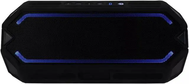 Alt view image 5 of 6 - Altec Lansing HydraBoom Everything Proof Bluetooth Speaker, Portable, IP67, IMW1400, Black