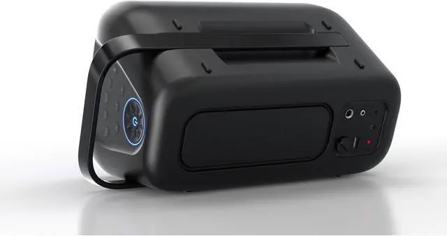 Alt view image 4 of 6 - Altec Lansing Shockwave Wireless Party Bluetooth Speaker, Portable, IP65, IMT7000, Black