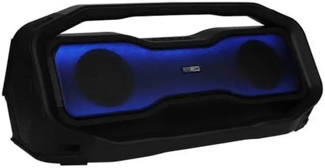 Alt view image 3 of 6 - Altec Lansing Rockbox XL 2.0 Everything Wireless Bluetooth Speaker, IP67, IMW3100-BLK, Black