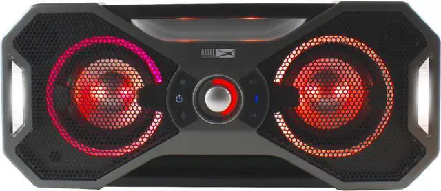Alt view image 5 of 6 - Altec Lansing Mix 2.0 Bluetooth Speaker, IP67, IMW997-STL, Steel Gray