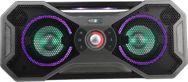 Alt view image 6 of 6 - Altec Lansing Mix 2.0 Bluetooth Speaker, IP67, IMW997-STL, Steel Gray