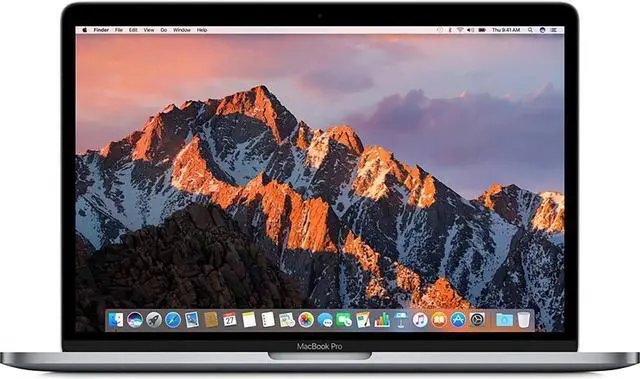 Main image of Apple 13.3" Touchbar MacBook Pro, MPXV2LL/A, Space Gray, DCi7-7567U 3.5GHz/16GB RAM/512GB Flash