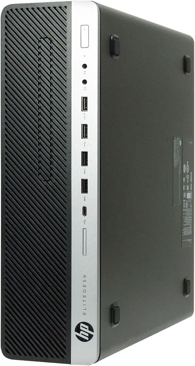 Main image of HP Desktop Computer 800 G3-SFF Intel Core i5 7th Gen 7500 (3.40GHz) 16GB DDR4 512 GB SSD Windows 10 Pro 64-bit