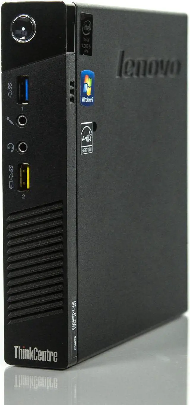 Main image of Lenovo ThinkCentre M93p Tiny  i5-4570T 2.90GHz 8GB 256GB SSD Win 10 Pro 1 Yr Wty