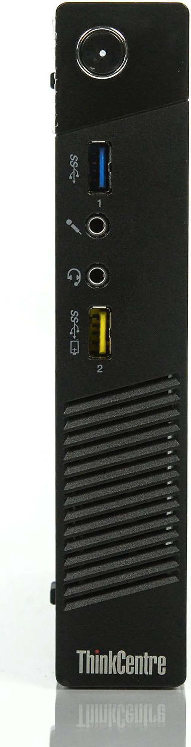 Alt view image 2 of 6 - Lenovo ThinkCentre M93p Tiny  i5-4570T 2.90GHz 8GB 256GB SSD Win 10 Pro 1 Yr Wty