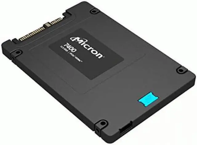 Alt view image 5 of 9 - Micron 7400 PRO MTFDKCB3T8TDZ-1AZ1ZABYY 3.84TB PCI-Express 4.0, NVMe v1.4 3D TLC Enterprise Solid State Drive