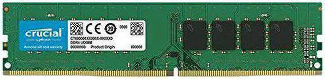 Alt view image 15 of 20 - Crucial 16GB 2666 MT/S 288-Pin DDR4 SDRAM UDIMM (PC4-21300) Memory Module, CL19, Unbuffered, Dual Ranked x8, Non-ECC, 1.2V