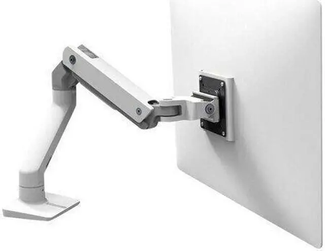 Main image of Ergotron 45-475-026 Hx Desk Monitor Arm - Mounting Kit (Articulating Arm, Desk Clamp Mount, Grommet Mount, Pivot, Mounting Hardware, Extension Part) For Monitor - Aluminum - Polished Aluminum