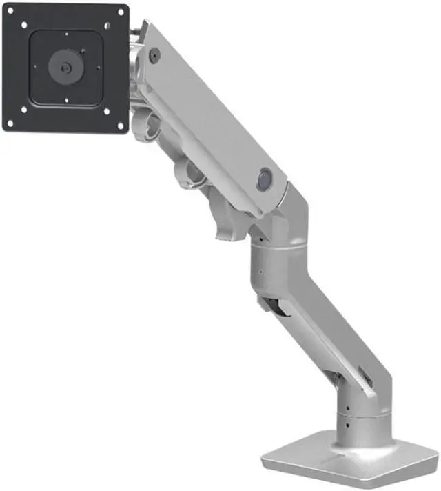 Alt view image 5 of 5 - Ergotron 45-475-026 Hx Desk Monitor Arm - Mounting Kit (Articulating Arm, Desk Clamp Mount, Grommet Mount, Pivot, Mounting Hardware, Extension Part) For Monitor - Aluminum - Polished Aluminum