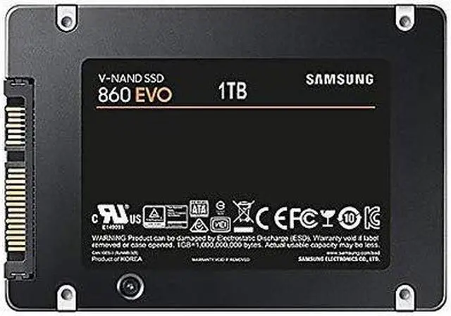 Alt view image 12 of 16 - SAMSUNG 860 EVO Series 2.5" 1TB SATA III 3D NAND Internal Solid State Drive (SSD) MZ-76E1T0E