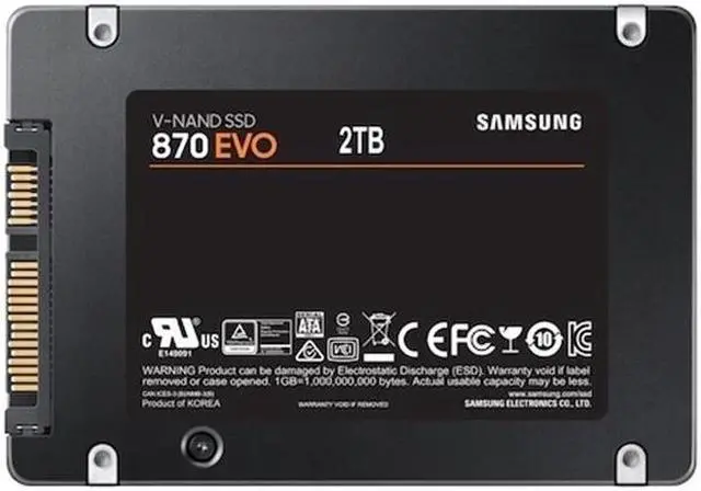Alt view image 19 of 20 - SAMSUNG 2.5" 2TB SATA III Samsung V-NAND 3bit MLC Internal Solid State Drive (SSD) MZ-77E2T0E