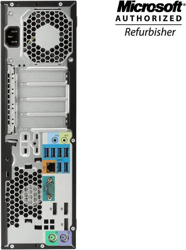 Alt view image 2 of 3 - HP Z240 Small Form Factor (SFF) Desktop PC Core i5 6th Gen 6500 @ 3.20Ghz (Upto 3.60 Ghz) 3- Monitor Support
USB 3.0 Ports, Free Wired Keyboard, Mouse, WiFi Adapter