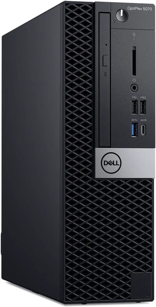 Main image of DELL Business Desktop OptiPlex 5070-SFF Intel Core i7 9th Gen 9700 (3.00GHz) 32GB DDR4 1 TB PCIe SSD Windows 10 Pro 64-bit