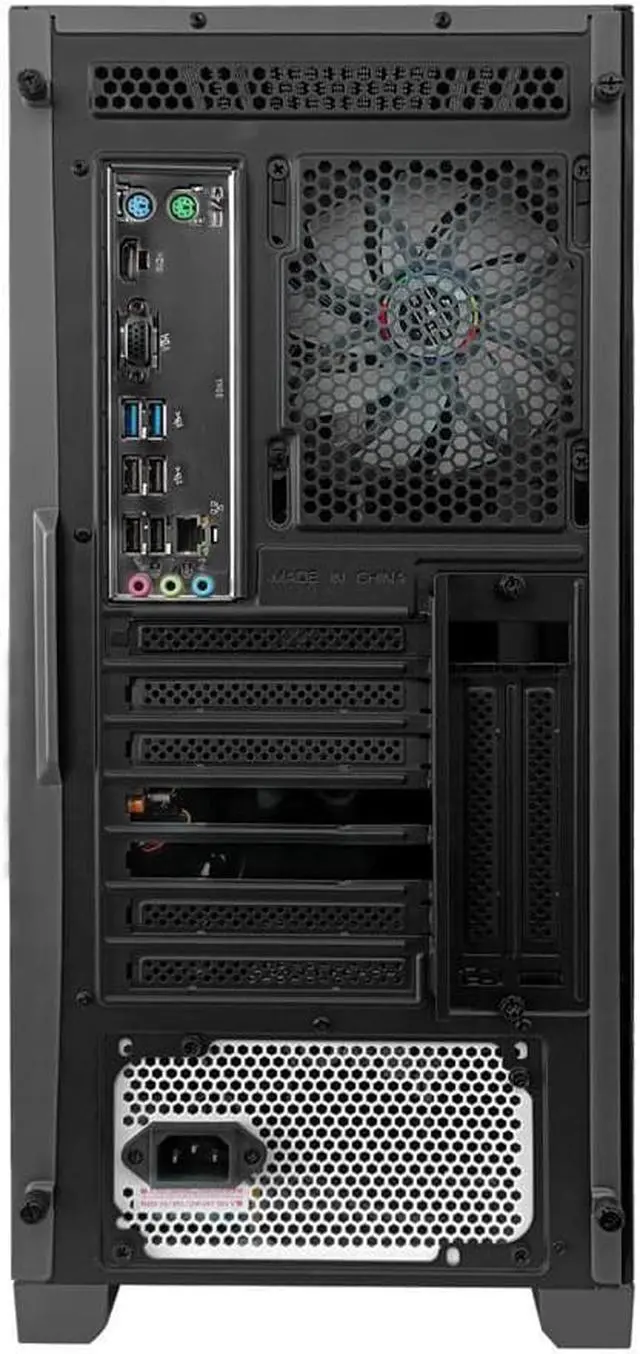 Alt view image 6 of 7 - H.E.  Ares Gaming Desktop PC - Intel Core i5-12400F 6-Core 2.5 GHz- RX 6750 XT 12G - 16GB DDR4 3200MHz RAM - 500GB M.2 SSD- WIFI& Bluetooth 5.0 -RGB Fans - Windows 11 Pro Computer