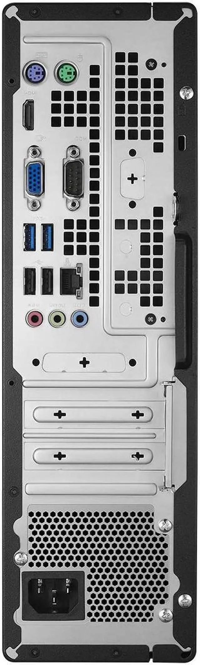 Alt view image 4 of 5 - Asus ExpertCenter D500SC-XH502 Desktop Computer - Intel i5-11400 6 Core 2.60 GHz - 8 GB RAM DDR4 - 256 GB M.2 NVMe SSD - Small Form Factor - Black
