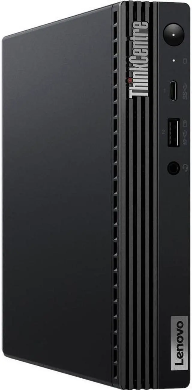 Alt view image 2 of 20 - Lenovo ThinkCentre M75s Gen 2 11R8001XUS Desktop Computer - AMD Ryzen 5 PRO 5650G 6 Core) 3.90 GHz - 8 GB RAM DDR4 SDRAM - 256 GB NVMe M.2 NVMe SSD - Small Form Factor - Black