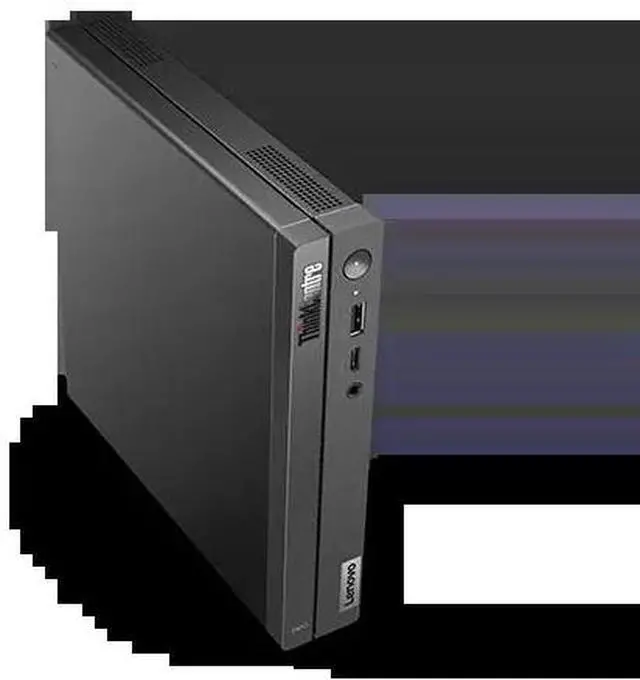 Alt view image 5 of 19 - Lenovo ThinkCentre neo 50q Gen 4 12LN000BUS Desktop Computer - Intel Core i5 13th Gen i5-13420H (8 Core) - 16 GB RAM DDR4 - 256 GB M.2 NVMe 4.0 x4 SSD - Tiny - Black