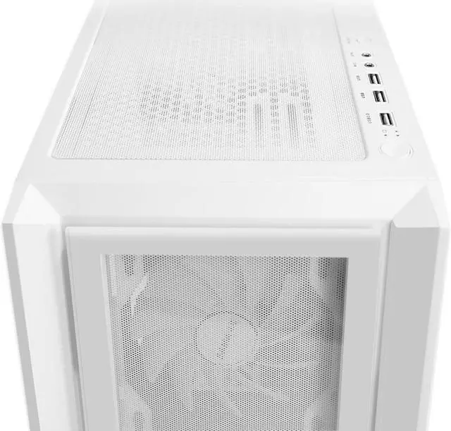 Alt view image 4 of 7 - Hoengager Apollo Gaming Desktop PC -  AMD Ryzen 7 5700G 8-Core 3.8GHz -GeForce RTX  4060 Ti 8G- 32GB DDR4 3200MHz - 500GB M.2 NVMe SSD- WIFI & Bluetooth 5.0 -RGB Fans - Windows 11 Pro Desktop Computer