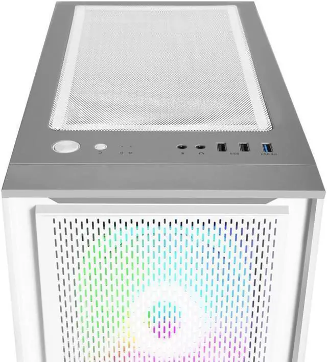 Alt view image 6 of 7 - Hoengager  Gaming Desktop PC - AMD Ryzen 5 5600G 6-Core 3.9GHz- GeForce RTX 3050 - 32GB DDR4 3200MHz - 1TB M.2 SSD- WIFI & Bluetooth 5.0 -RGB Fans - Windows 11 Pro Desktop Computer