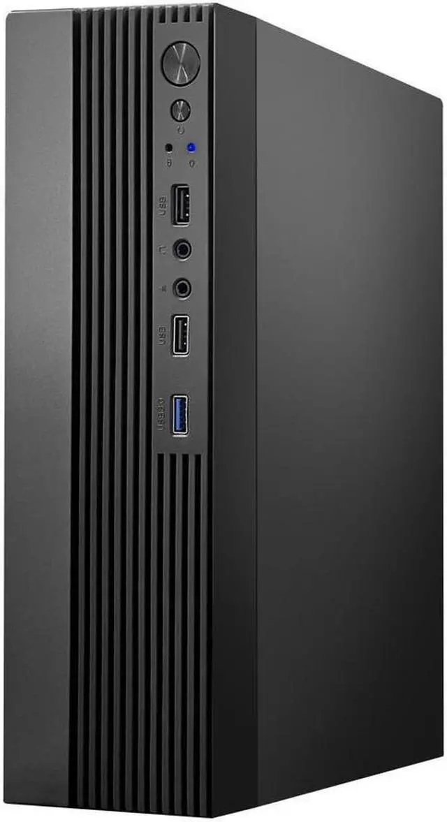 Alt view image 3 of 7 - H.E. Business Small Form Factor Computer AMD RYZEN 3 3200G 4-Core 3.6 GHz, DDR4 16GB RAM , 1TB SSD , Win 11 Pro, WIFI & Bluetooth-Black Business Desktop