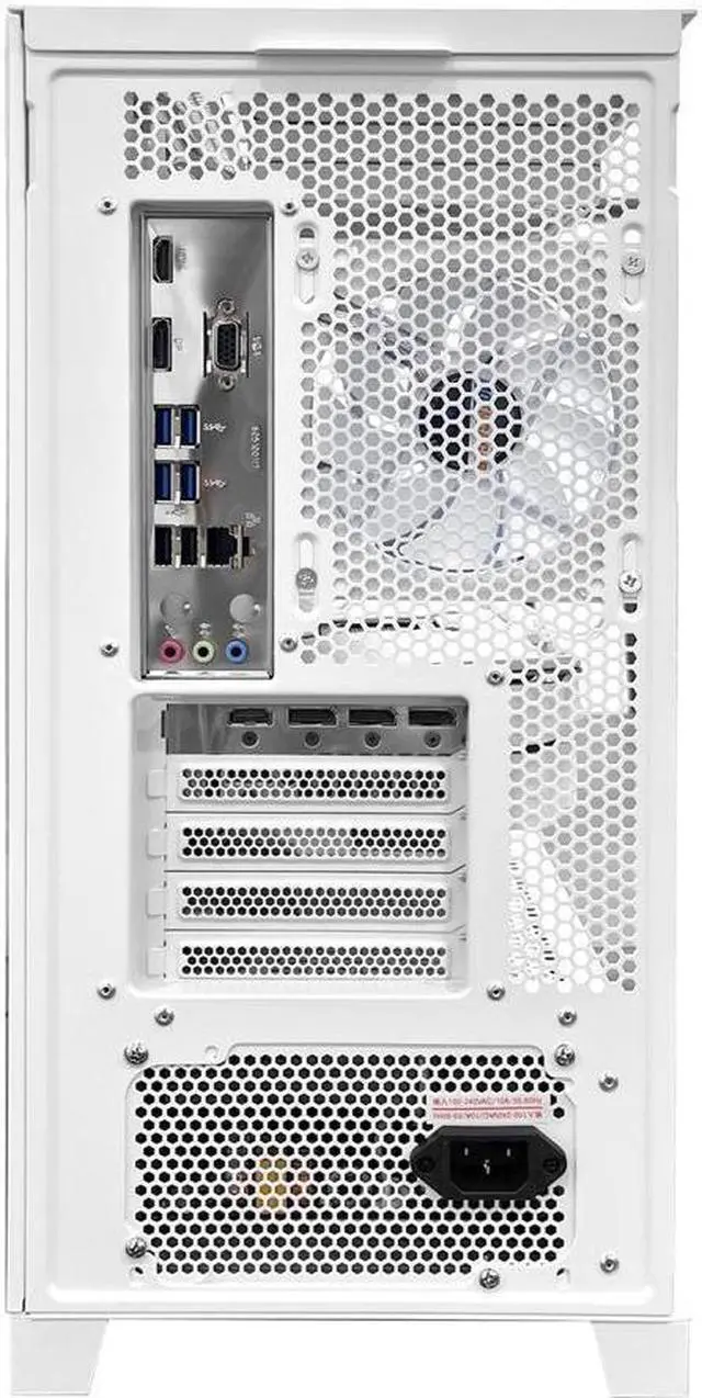 Alt view image 7 of 7 - Hoengager Ocean Park Gaming PC- AMD Ryzen 7 5700G 3.8 GHz 8-Core- GeForce RTX 4070 Super 12G -16GB DDR4 3200MHz -1TB PCIe SSD +1TB SATA SSD-WIFI ,Bluetooth ,HDMI  -Windows 11 Pro Desktop