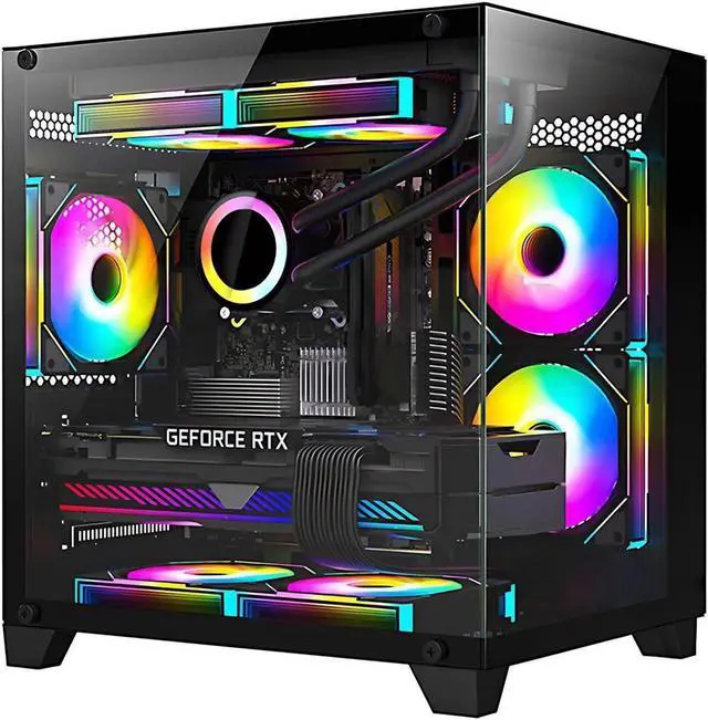 HoengagerGaming PC - AMD Ryzen 7 5700X 3.4 GHz, Intel Arc B580 