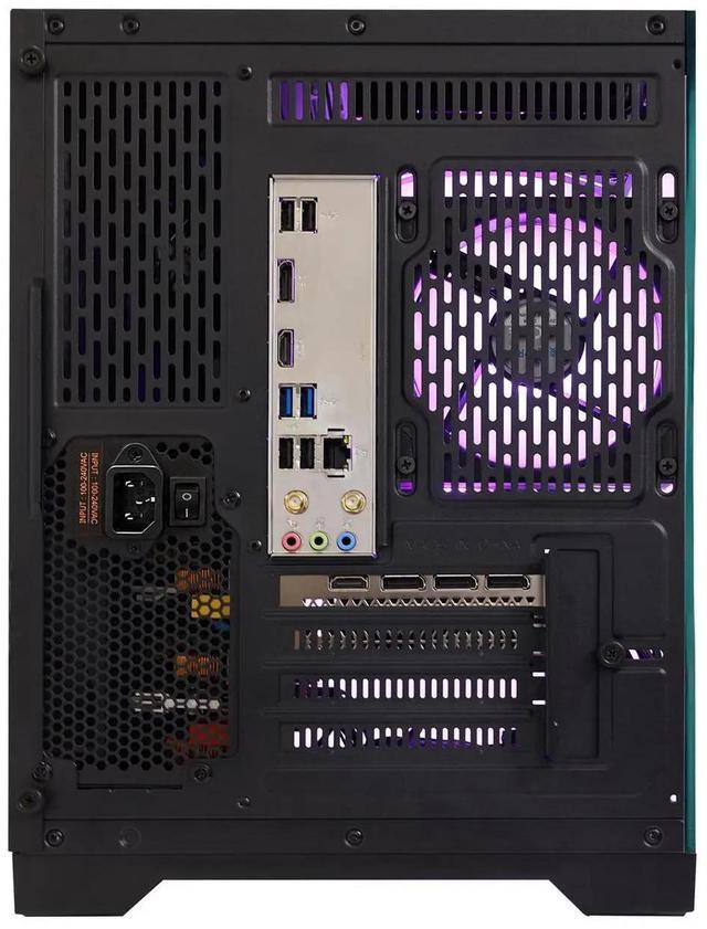 Alt view image 7 of 7 - Hoengager Gaming PC AMD Ryzen 7 5700X3D  8-Core 3.0 GHz, RTX 5060 8GB, 32GB DDR4 RAM 3200MHz,1TB PCIe +2TB SATA SSD, WIFI&Bluetooth Windows 11 Pro